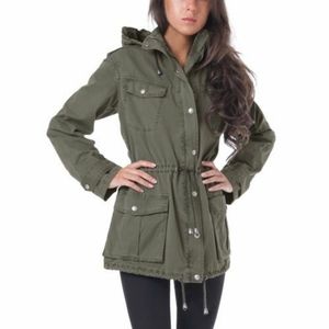 Military Green Utility Jacket